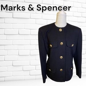 Marks & Spencer Black wool jacket, blazer